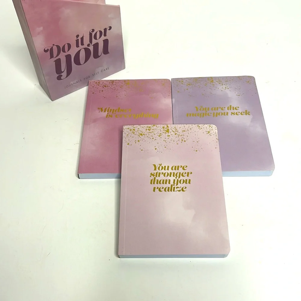 Box Set Journals | Do it For Yourself | Self Care | 3 Journals | Mind Body Soul